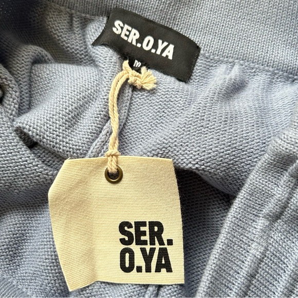 Seroya CONNOR SHORT in Country blue size medium new with tags - Picture 12 of 13